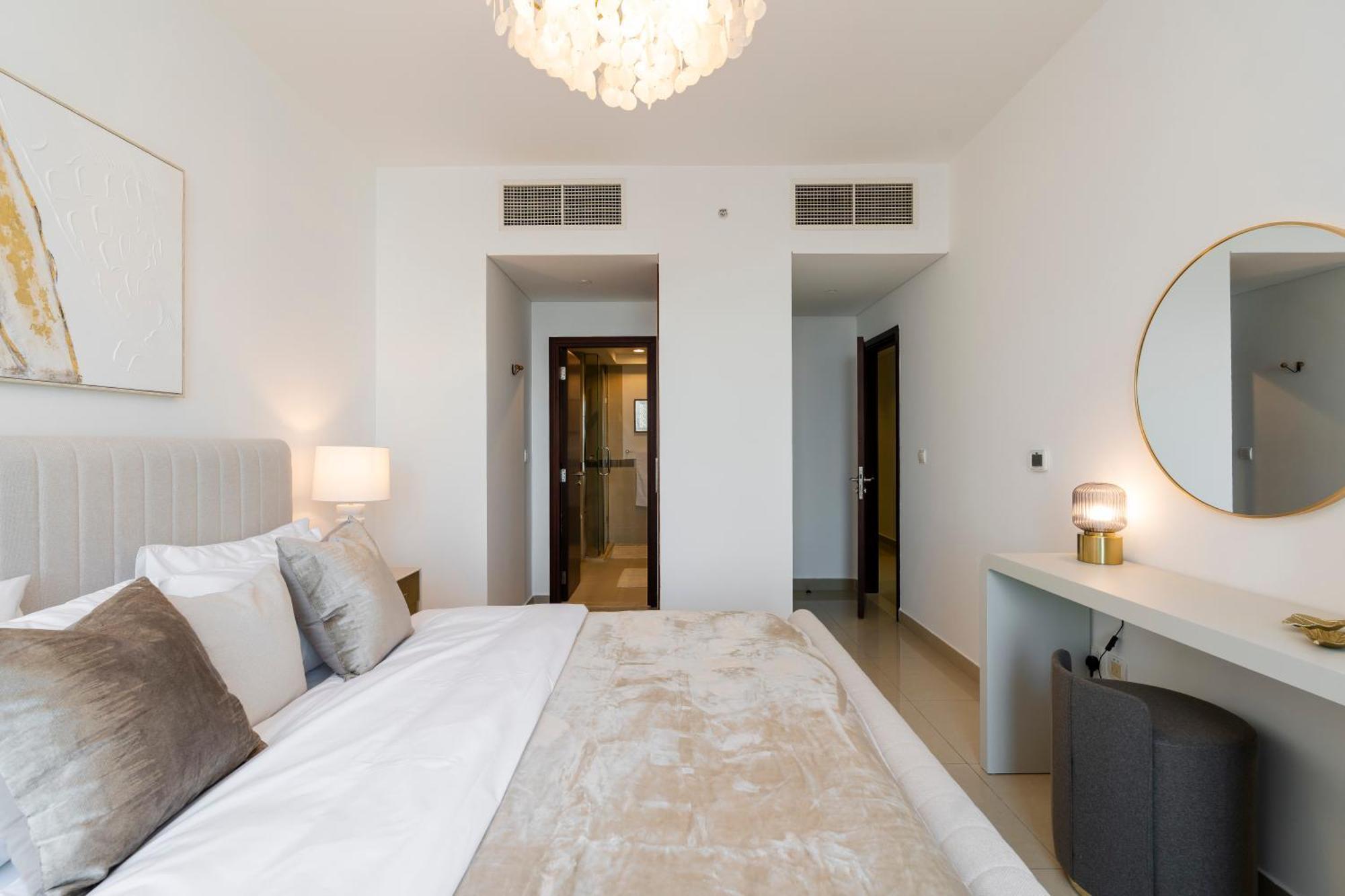 Prestige Living 2Br With Full Burj Khalifa And Fountain View By Auberge Dubai Exterior photo